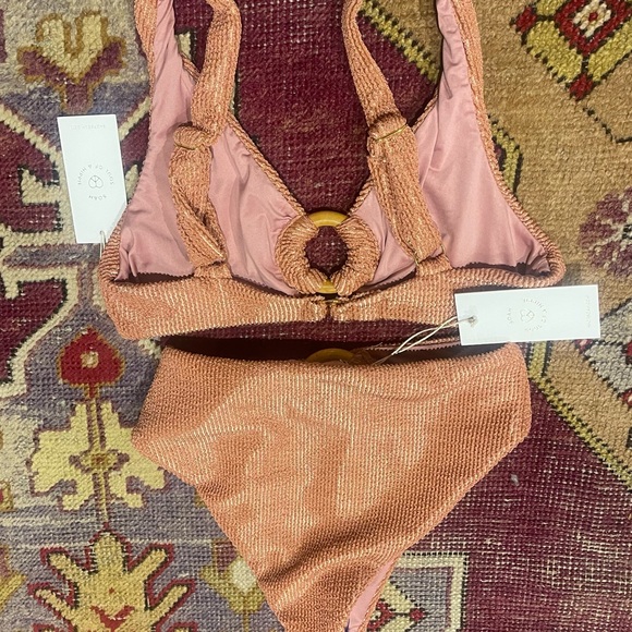 SOAH Son of a Hippie Rose Dawn swimsuit NWT Rebecca Riley Small - Picture 7 of 9